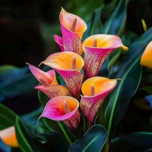 Калла Оникс купить по цене от 450р. в интернет-магазине «Посадика» с доставкой почтой в в Зуевкае и по всей России – [изображение №1].